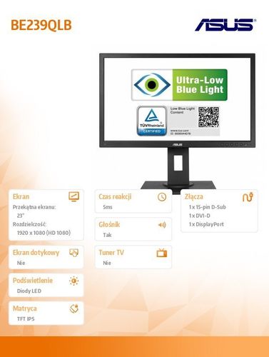 23'' LED BE239QLB na Arena.pl
