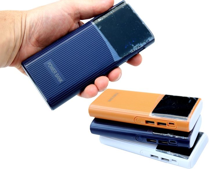 VIP SOLIDNY Mocny Power bank 50000mAh Wyświetlacz 3xUSB Latarka KOLORY zdjęcie 9