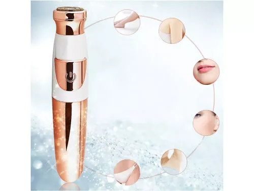 Depilator do twarzy golarka trymer do ciała led na Arena.pl