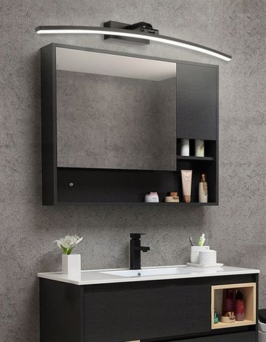 Kinkiet LED łazienkowy nad lustro OKRĄGŁY WYGIĘTY 10W na Arena.pl