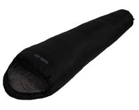 Śpiwór Vello 50 mumia z kapturem czarny Campus L