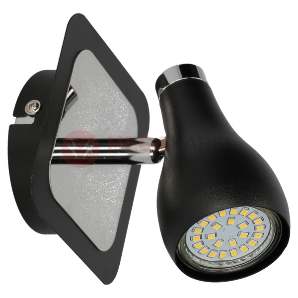 Lampa kinkiet ścienny KINGA 1D czarny GU10 1x4W 03251 Struhm zdjęcie 5