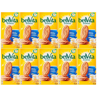 belVita Breakfast Ciastka zbożowe z mlekiem 300 g x 10 sztuk