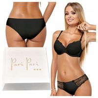 Komplet Bielizna Damska Seksowna Biustonosz Push Up Figi na Walentynki
