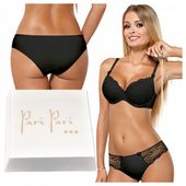 Komplet Bielizna Damska Seksowna Biustonosz Push Up Figi na Walentynki