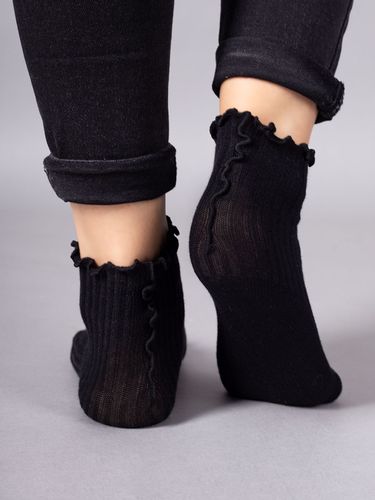 Skarpety dziewczęce z falbanką 3PAK 31-34 YOCLUB na Arena.pl