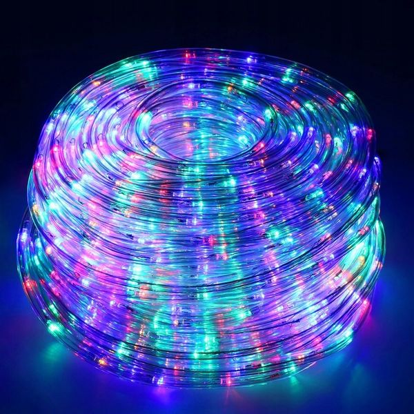 LAMPKI CHOINKOWE WĄŻ 720LED 30m MULTI ZEWNĘTRZNY PROGRAMATOR MULTIKOLOR zdjęcie 12