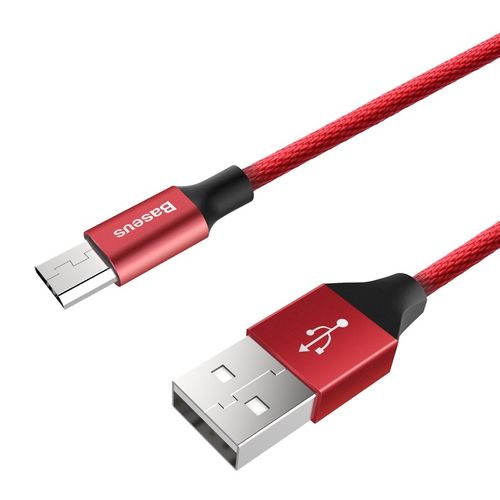 Kabel micro-USB Baseus Yiven 1,5 m czerwony na Arena.pl
