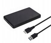OBUDOWA DYSKU 2,5'' KIESZEŃ HDD SATA USB 3.0 +ETUI