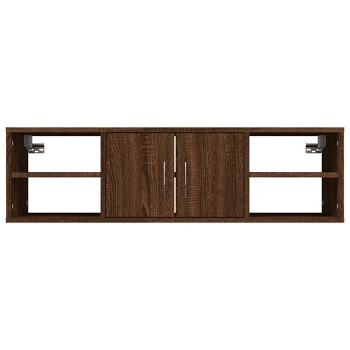 Półka ścienna, brązowy dąb, 102x30x29 cm na Arena.pl