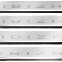 Listwa progowa SEAT IBIZA MK5 KJ Stal nierdzewna 304 połysk 4szt