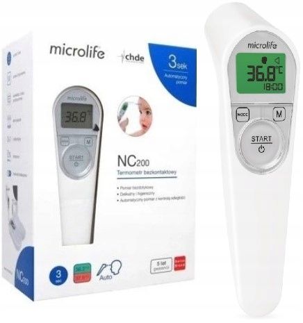 Microlife NC200 bezdotykowy termometr elektroniczny na Arena.pl