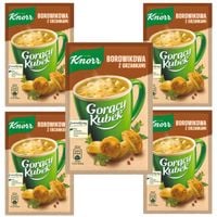 Knorr Gorący Kubek Borowikowa z grzankami 15 g x 5 sztuk