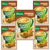 Knorr Gorący Kubek Borowikowa z grzankami 15 g x 5 sztuk