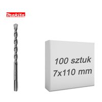 100x Wiertło SDS-Plus Economy 7x110mm MAKITA