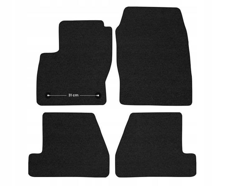 Dywaniki welurowe Premium FORD FOCUS MK3 2011-2018 zdjęcie 6