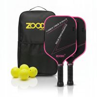 rakiety do pickleball zoodo p4 t700 carbon fiber gradient pink + 4