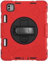 Etui do iPad Air 5/Air 4 10.9" z Podstawką Miejscem na Rysik Czerwony