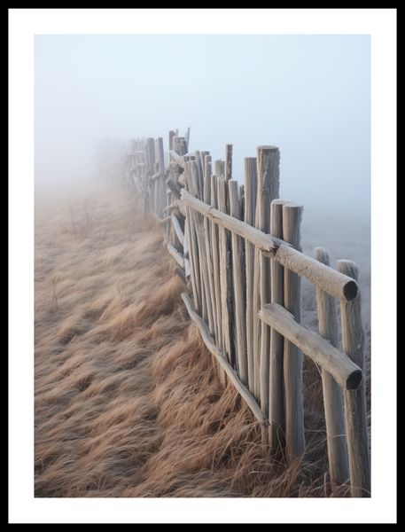 Plakat 40x55cm Mgła nad Wydmami zdjęcie 3