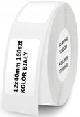 NIIMBOT Etykiety Termiczne Naklejki 12x40mm 160szt  12x40mm_160szt