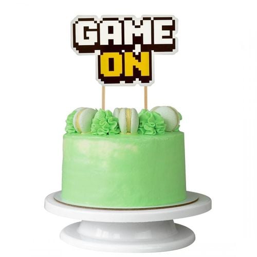 dekoracja na tort game on na Arena.pl