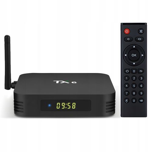 SMART TV BOX TX6 ANDROID 9 PRZYSTAWKA TV KODI 4/32 GB na Arena.pl