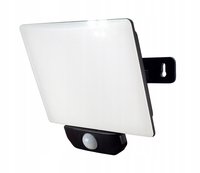 NAŚWIETLACZ LED LEDSYSTEMS LFX 50W 4000K 4500LM IP65 CZARNY CZUJNIK PIR