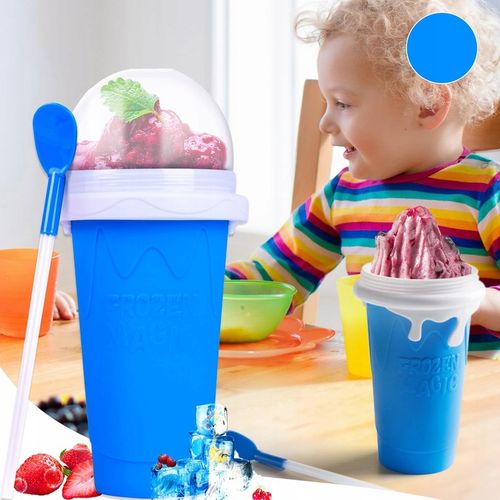 KUBEK DO ROBIENIA LODÓW GRANITY SORBETÓW SLUSHY MROŻONYCH NIEBIESKI na Arena.pl