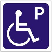 tablica parking dla niepełnosprawnych - tab tbi-87