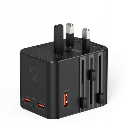Uniwersalna Przejściówka ADAPTER Gniazda USA UK EU AUST Ładowarka USB na Arena.pl