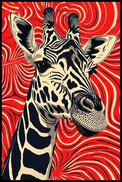Plakat 61x91,5cm Wzrok Żyrafy zdjęcie 2