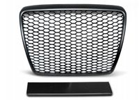 GRILL AUDI A6 C6 09-11R RS-STYLE MATT-BLACK
