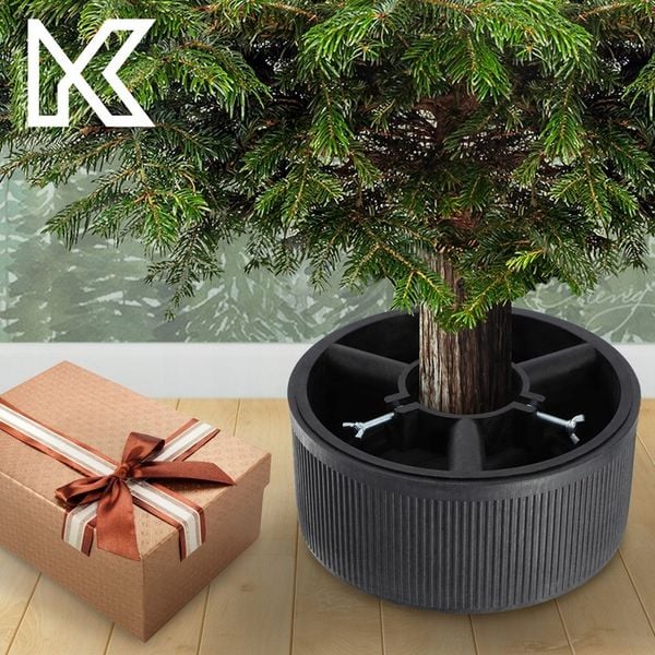 STOJAK POD CHOINKĘ CHOINKI POJEMNIK CHOINKOWY 5 L NA DRZEWKO 1,5 m CZARNY zdjęcie 4
