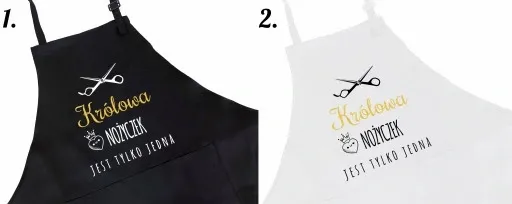 FARTUCH FARTUSZEK DLA STYLISTKI FRYZJERKI MANICURZYSTKI NA PREZENT zdjęcie 2