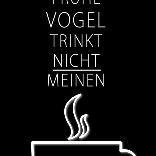 Deco Panel, Typografia kawa 40x60 na Arena.pl