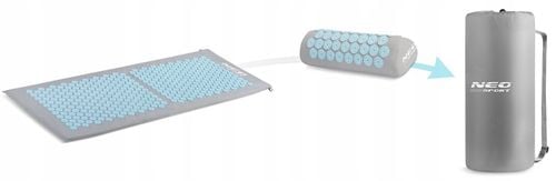 MATA DO AKUPRESURY Z KOLCAMI + PODUSZKA + TORBA na Arena.pl