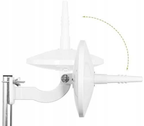 Antena dookólna Vayox Digital720 Combo VA0066 Wzmacniacz cyfrowy Biała na Arena.pl