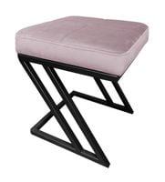 Pufa ZETA LOFT ławka taboret podnóżek metal MG55
