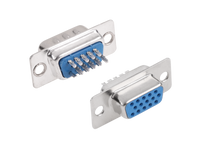 WTY0604 Wtyk HDDB na kabel zenski lutowany