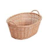Wiklinowa Wanienka w Kolorze Naturalnym kosz na pranie 60x44x23 cm