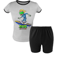 Krótka Piżama dziecięca Plants vs Zombie