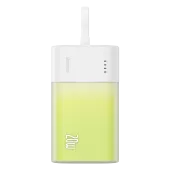 powerbank baseus popsicle 5200mah 20w z wbudowanym kablem lightning