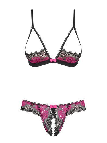 komplet otwarte stringi stanik obsessive tulia s/m na Arena.pl