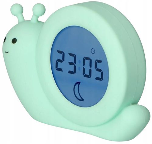 ALECTO ŚLIMAK TRENER SNU 2w1 BUDZIK LAMPKA NOCNA 8524 na Arena.pl