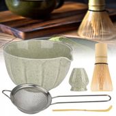ZESTAW PREZENTOWY DO HERBATY MATCHA ZESTAW DO PARZENIA MATCHY 5 SZT.