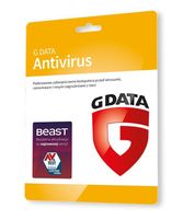 G Data AntiVirus Karta Klucz - 1 rok - do zakupu z laptopem lub komputerem