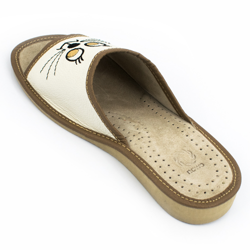 KLAPKI DAMSKIE SKÓRA WYPROFILOWANA WKŁADKA KAPCIE r.37 na Arena.pl