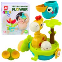 DLA DZIECI ZABAWKA DO KĄPIELI ŻYRAFA  INTERAKTYWNA KOLOROWA