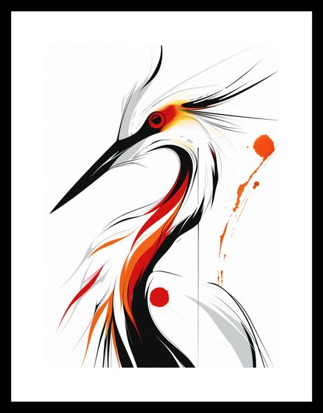 Plakat 20,5x28,4cm Bocian zdjęcie 3