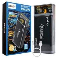 Powerbank POLION Szybkie Ładowanie 22.5W 20000mAh USB-C USB-A PD3.0 QC3.0